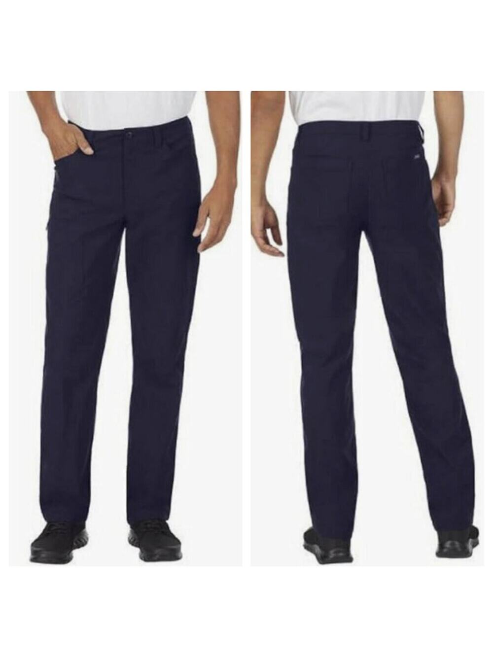 Eddie Bauer Men's Fleece Lined Tech Pants Dark Blue Size 36x32